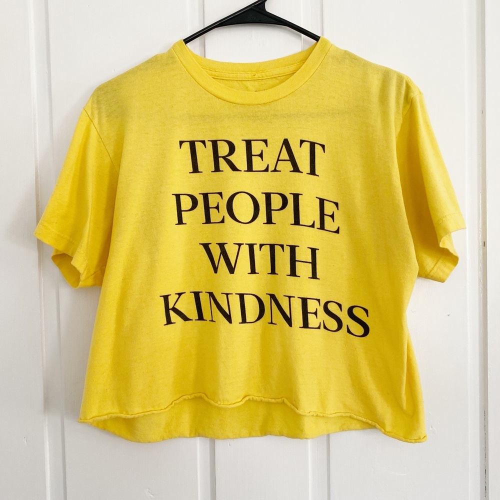 Harry Styles Treat People With Kindness Crop Top Tee